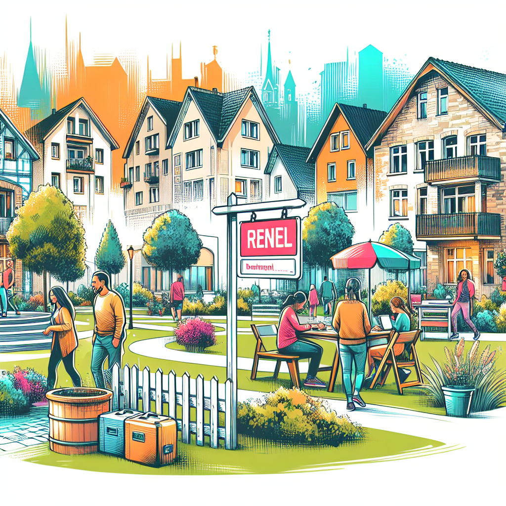 Beliebte Wohnlagen und Mietpreise in Düsseldorf Unterbach.